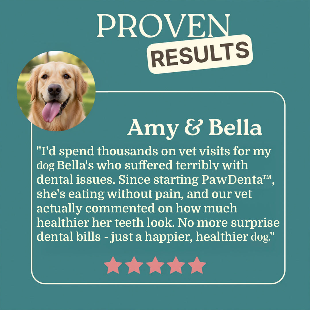 PawDenta - Vet Approved Teeth Cleaning Formula
